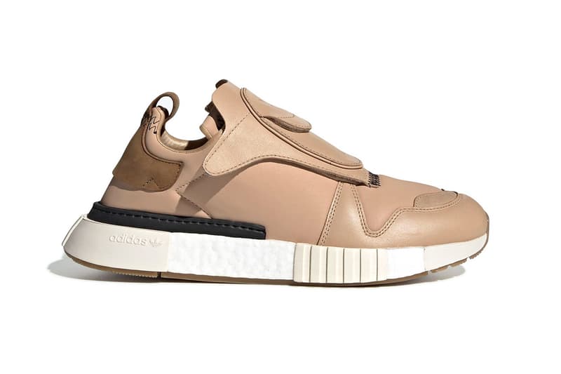 adidas Futurepacer Nude Ash Grey Release three stripes black leather luxe adidas originals
