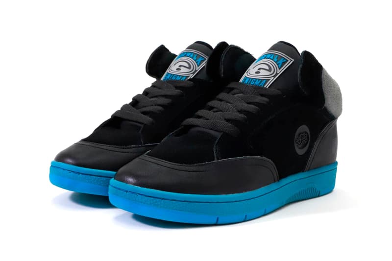 FACETASM Airwalk Disaster Enigma 1980 1990 skateboard lifestyle cushion hi tops high tops hi ankle king of skate shoes white black tonal sneaker footwear