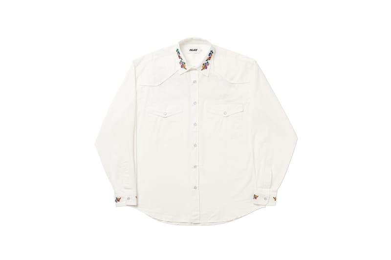 palace skateboards summer 2020 drop release 4 hesh hoodie flower embroidered shirt express cap yellow polo shirts jacket official release date info photos price store list