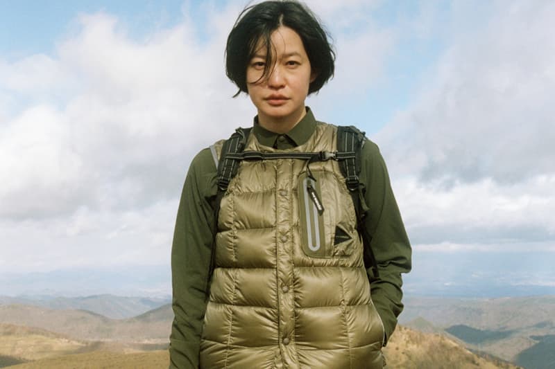 and wander japan label outerwear salomon collaboration fw20 fall winter look book