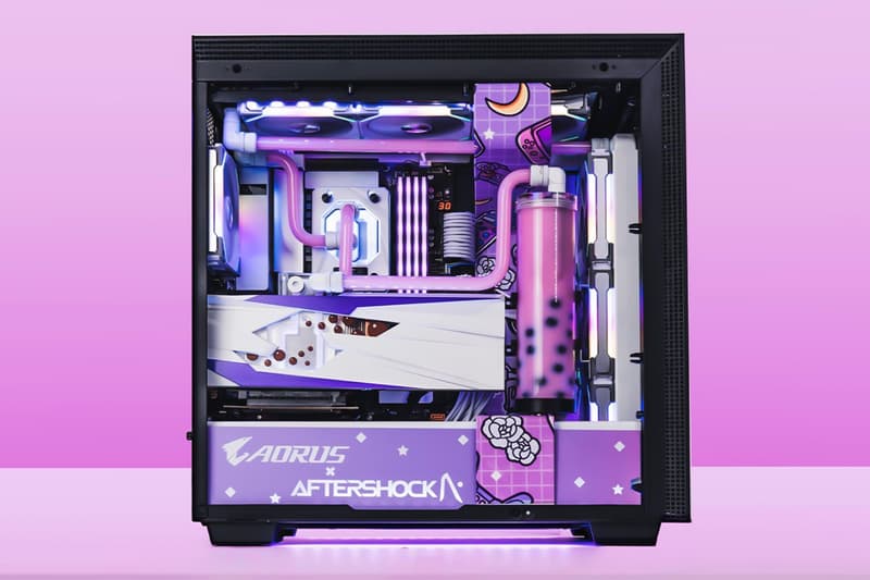 Aftershock World’s First Bubble Tea Gaming PC Info