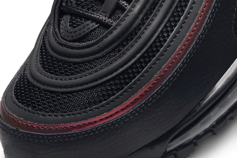 Nike Air Max 97 Black Iridescent Red FD0655 001 Release Info date store list buying guide photos price