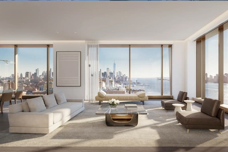 Bjarke Ingels Group BIG One High Line development new york hudson river skyline architecture row