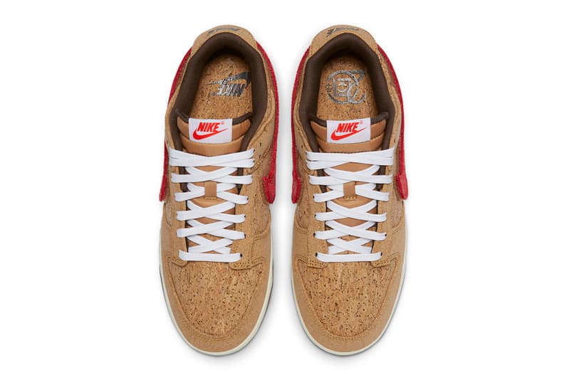 clot nike dunk low cork release date info store list buying guide photos price