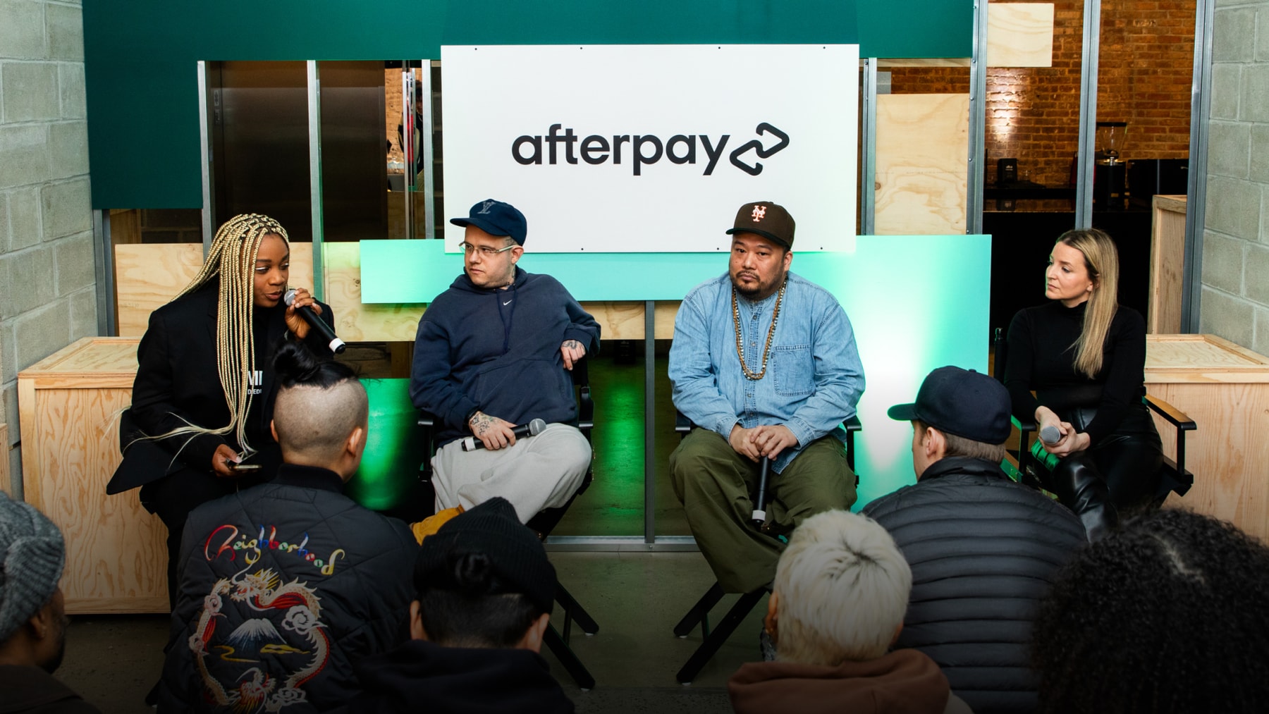 Afterpay Drop Culture Panel With Industry Experts Bernie Gross Extra Butter Luke NYC