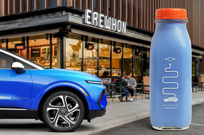 Chevy x Erewhon Electric Juice Drink Release Info