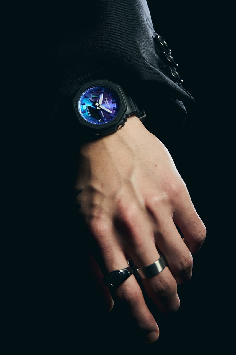 G-SHOCK GA-100 GA-2100 GA-100FL-8A GA-100FL-1A GA-2100FL-1A GA-2100FL-8A Shock-Resistant Watches