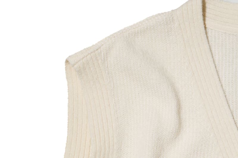 nanamica KODENSHI Wool Sweater Vest Heat Regulating