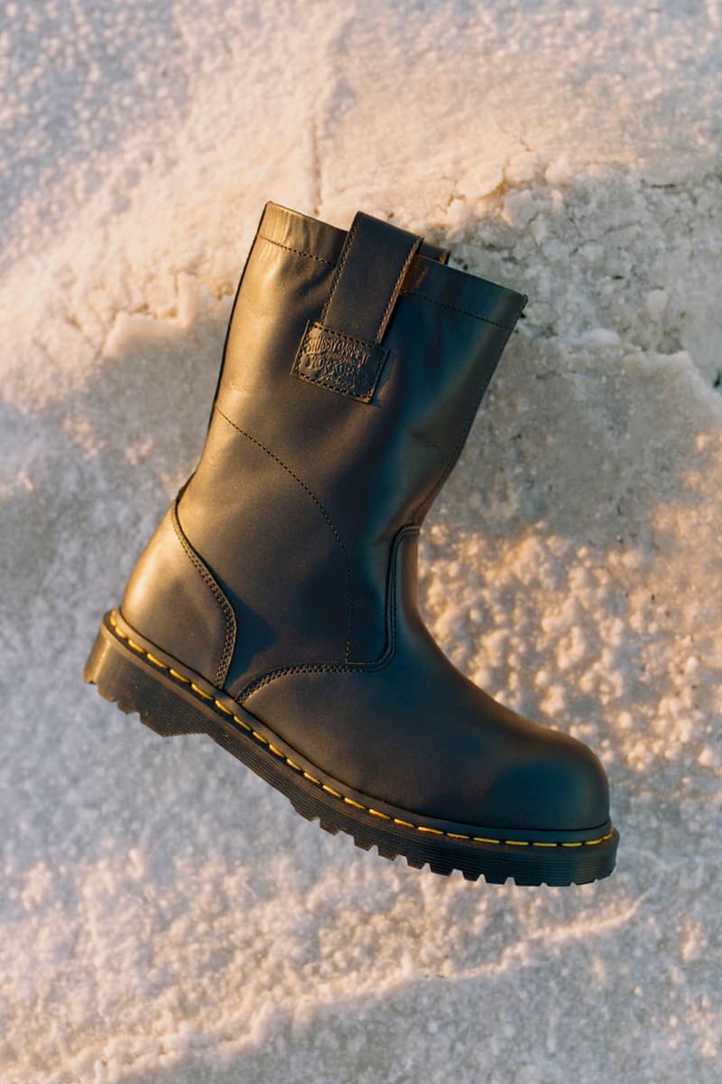 Stüssy x Dr. Martens Go to Work on Reviving the 2295 Boot release info collab drop