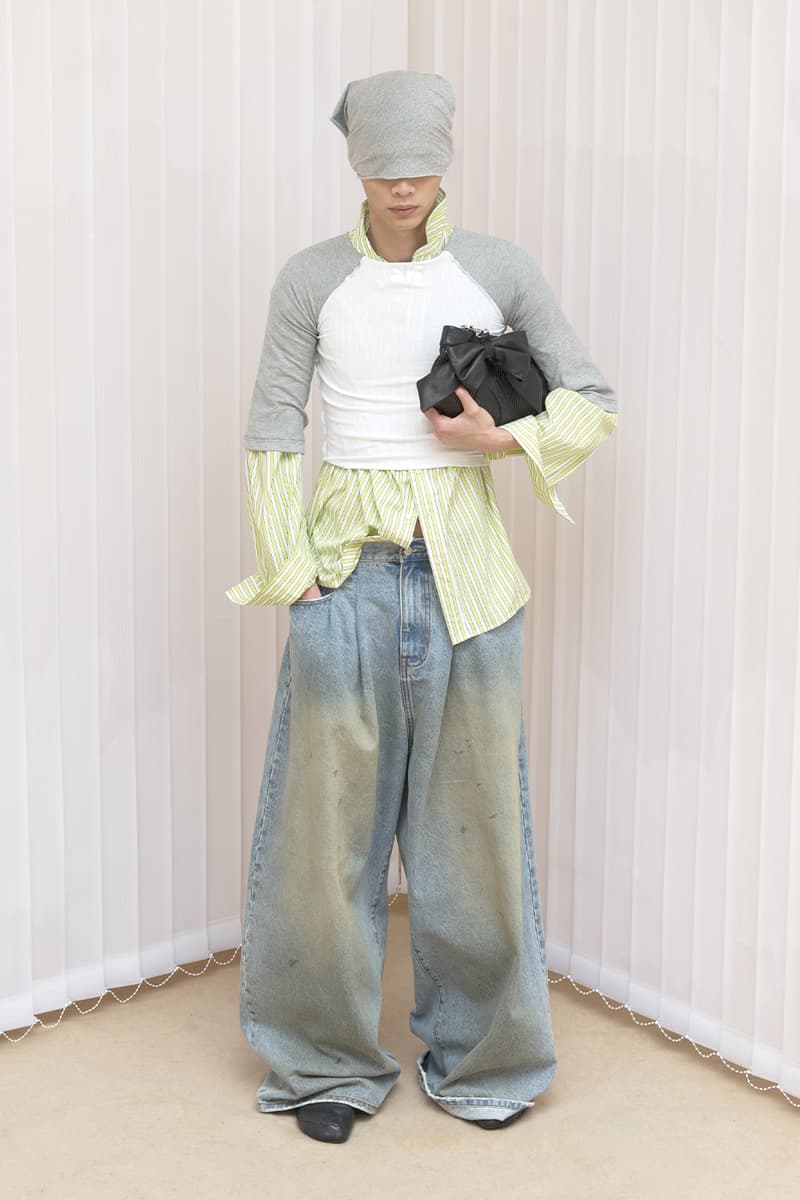 Natasha Zinko Pre-Fall 2025 Merges Corporate and Casual Silhouettes lookbook collection modern reality deconstructed hoodies signature subversive