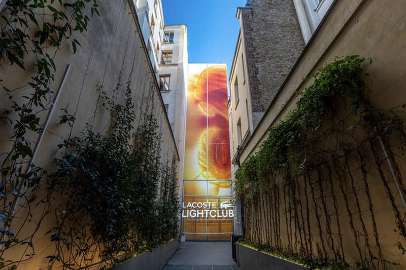 Lacoste LightClub L003 Neo Shot Sneaker launch event Lafayette Anticipations