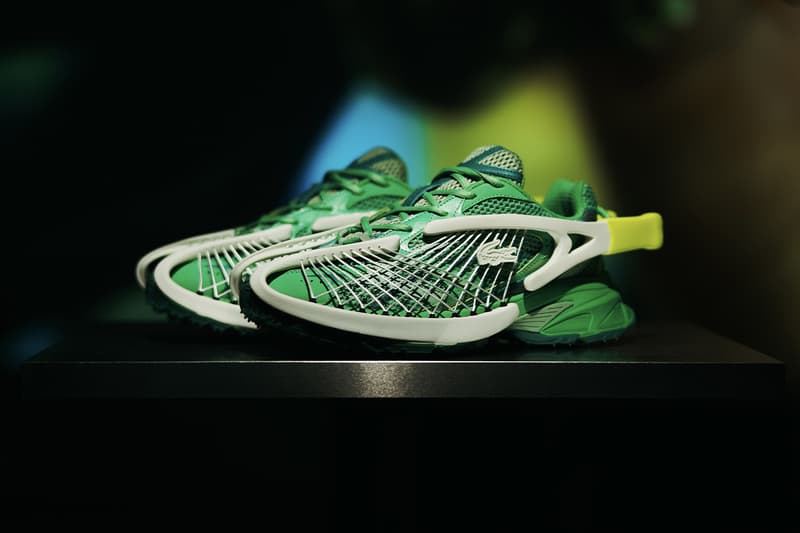Lacoste LightClub L003 Neo Shot Sneaker launch event Lafayette Anticipations