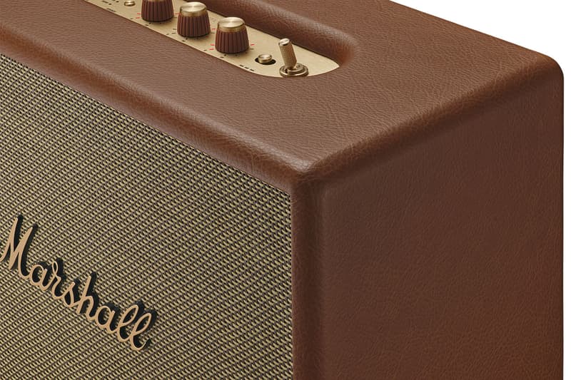 Marshall Woburn III Brown Colorway Home Speaker Re-engineered Three-way Driver System Release Info 