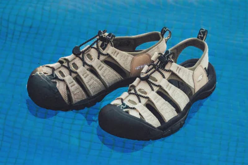 KEEN x Gramicci Reteam on Newport Retro Sandal collab release info drop footwear hybrid