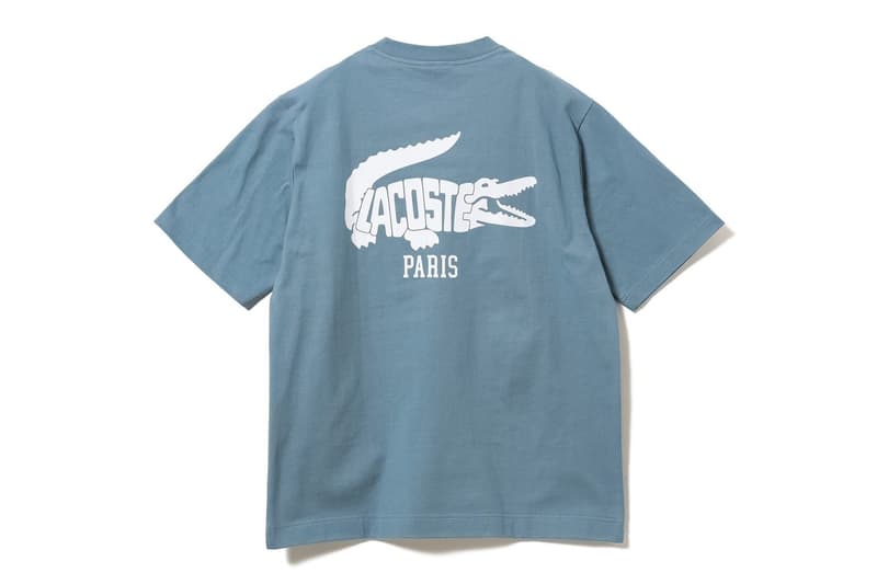 Lacoste BEAMS spring summer 2025 Collaboration collection Release Info