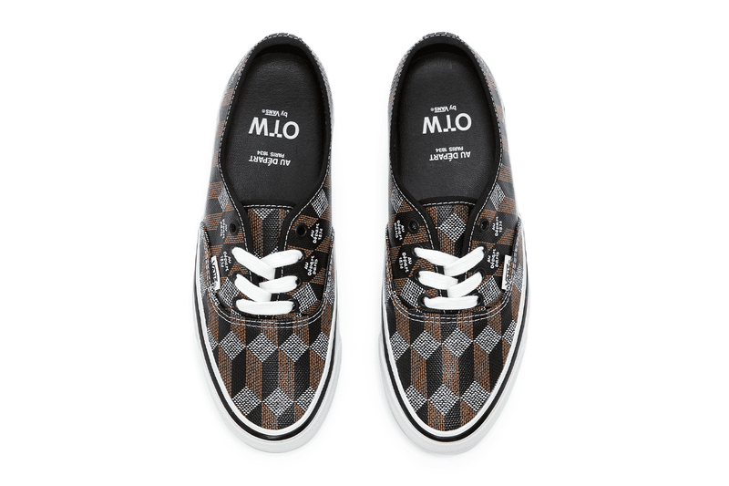 Au Départ Vans Authentic Collaboration friends and family sneakers footwear release information details date