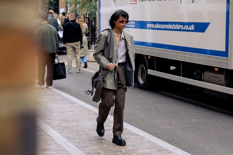 London Fashion Week Men's Fall/Winter 2020 Street Style