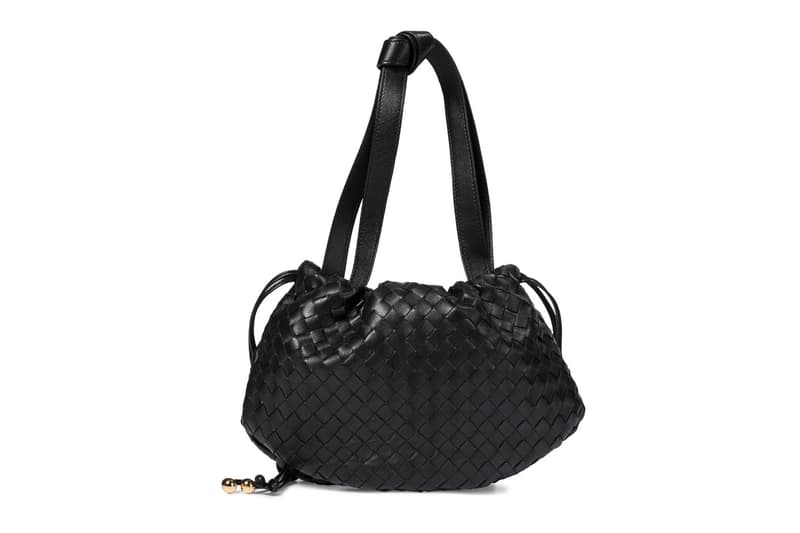 bottega veneta handbags daniel lee intrecciato bulb shoulder black