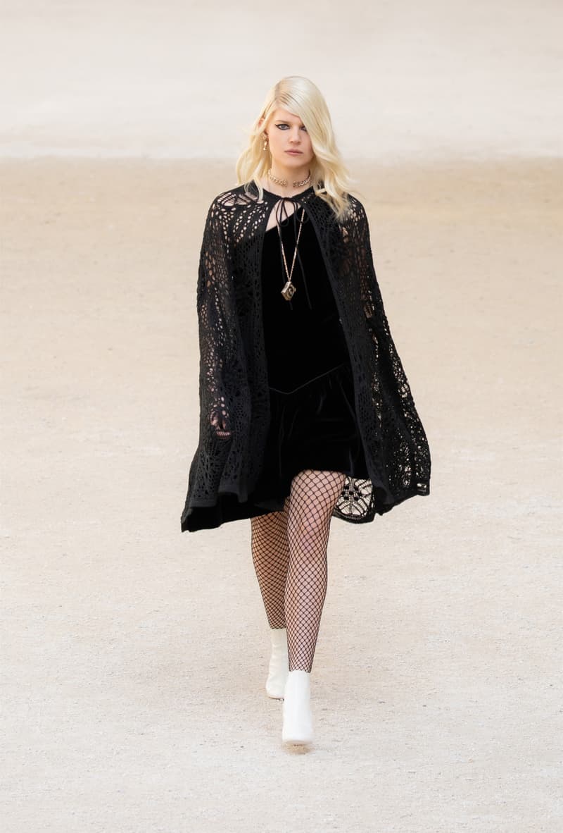 chanel cruise resort collection runway virginie viard provence punk rock jean cocteau tweed suits dresses 