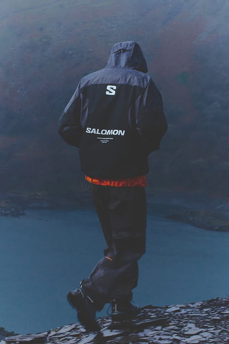 Salomon, Korea, Slate, Collection, Spring/Summer 2025, Gore-Tex, Slate Pants, Hiking Skirt, NOVA Slate Jacket, Black, Red, Grey, Green