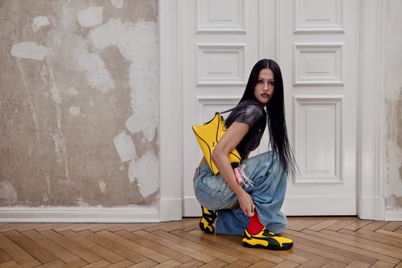 puma mostro, sneaker, amelia gray, model