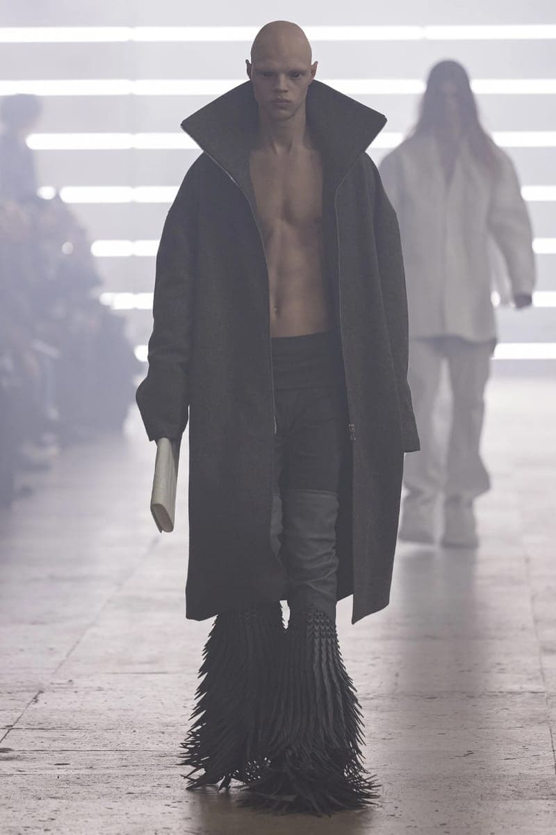 リックオウエンス 2025年秋冬メンズコレクション rick owens 2025 fall winter collection lookbook info