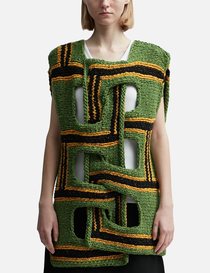 Interwoven Stripe Vest Placeholder Image