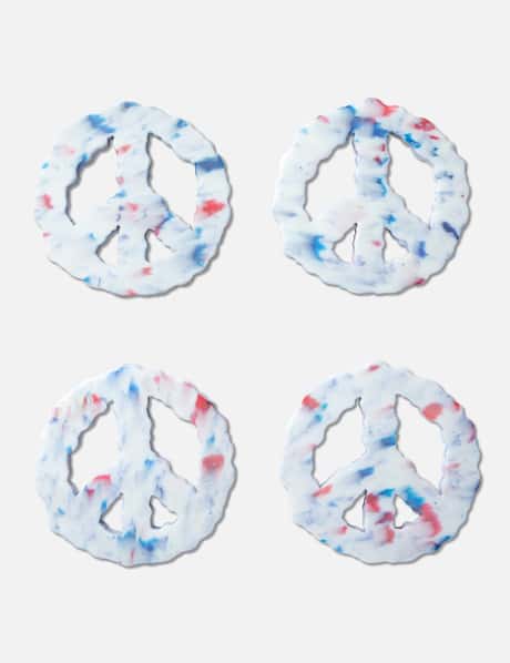 Space Available Clouded Peace Coaster Set Of 4